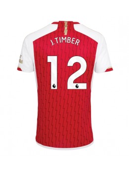 Arsenal Jurrien Timber #12 Heimtrikot 2023-24 Kurzarm